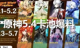 最新卡池爆料有哪些,热门角色与神秘新卡即将登场！